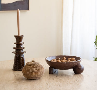Deco Schaal Xavi Bruin - Things I Like Things I Love