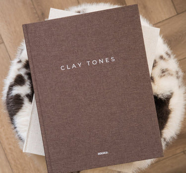 Deco / Storage Book Clay Tones Linen - Things I Like Things I Love