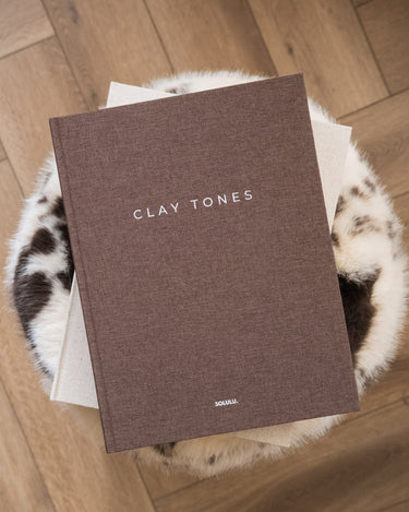 Deco / Storage Book Clay Tones Linen - Things I Like Things I Love