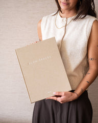 Deco / Storage Book Slow Spaces Linen - Things I Like Things I Love
