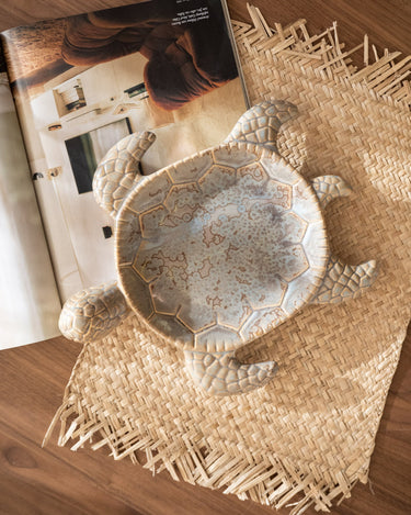 Deco Tray Turtle Brown - Things I Like Things I Love