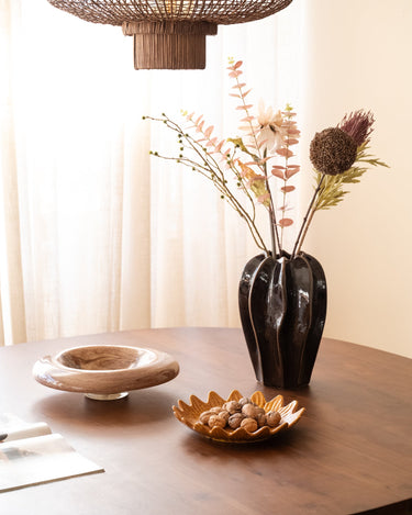 Deco Vaas Alba Bruin - Things I Like Things I Love