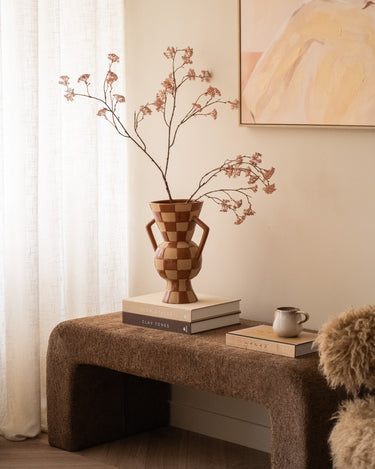 Deco Vaas Blocsy Geruit - Things I Like Things I Love