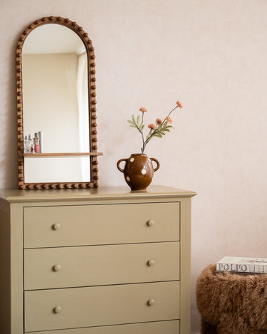 Deco Vaas Dot Bruin - Things I Like Things I Love