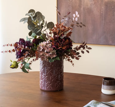 Deco Vaas Isa Bordeaux - Things I Like Things I Love