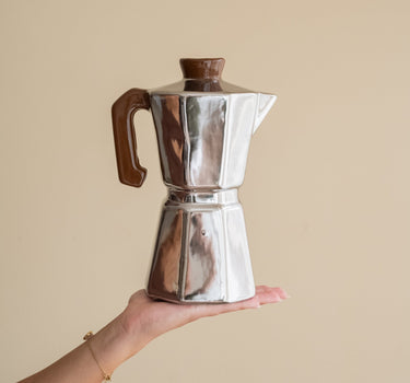 Deco Vaas Percolator Mells Chroom - Things I Like Things I Love