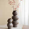 Deco Vaas Rogano Dark Brown - Things I Like Things I Love