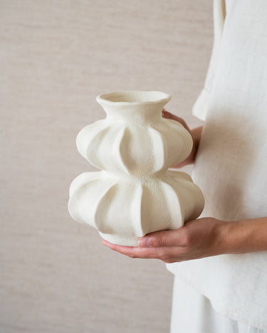 Deco Vaas Spotorno Ivory - Things I Like Things I Love