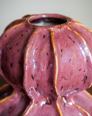 Deco Vaas Tubo Murkey Bordeaux - Things I Like Things I Love