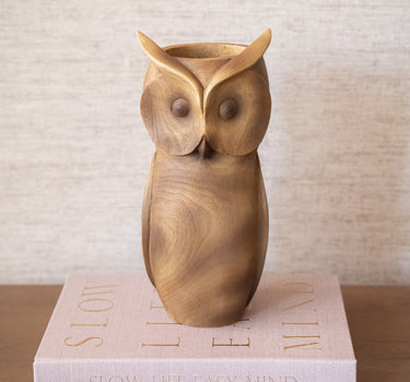 Deco Vaas Uil Bruin - Things I Like Things I Love