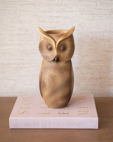Deco Vaas Uil Bruin - Things I Like Things I Love