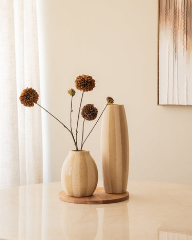 Deco Vaas Vertice Gestreept - Things I Like Things I Love