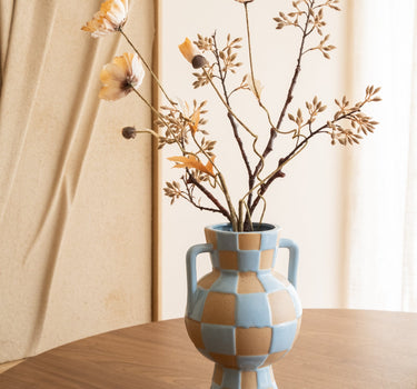 Deco Vase Blocsy Blue - Things I Like Things I Love