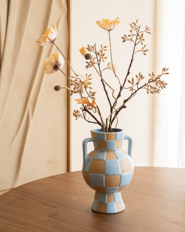 Deco Vase Blocsy Blue - Things I Like Things I Love