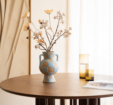Deco Vase Blocsy Blue - Things I Like Things I Love