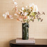Deco Vase Bow Moss Green Medium - Things I Like Things I Love