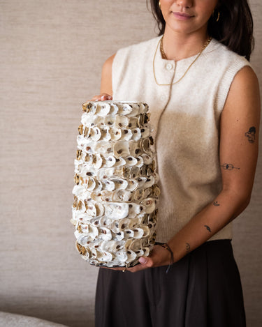 Deco Vase Carmel Shell - Things I Like Things I Love