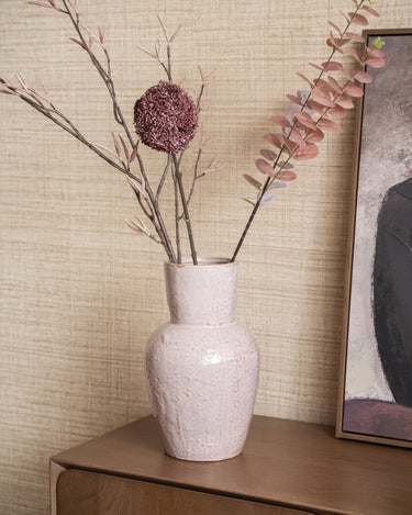Deco Vase Ceramic Dusty Pink - Things I Like Things I Love