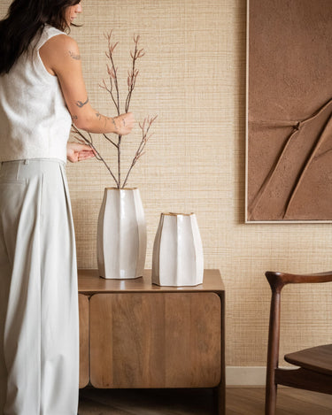 Deco Vase Chiado Beige - Things I Like Things I Love