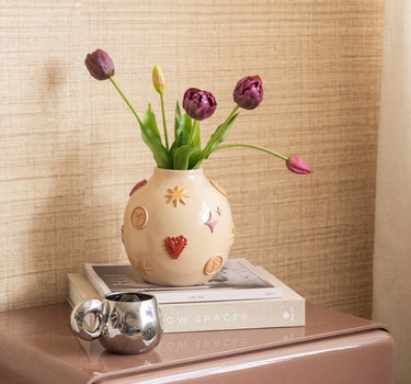 Deco Vase Cosmic Symbols - Things I Like Things I Love