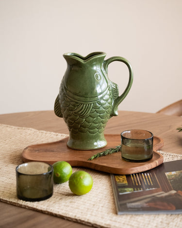 Deco Vase Fish Green - Things I Like Things I Love