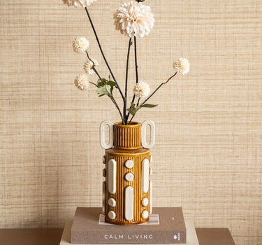 Deco Vase Inka Ochre - Things I Like Things I Love