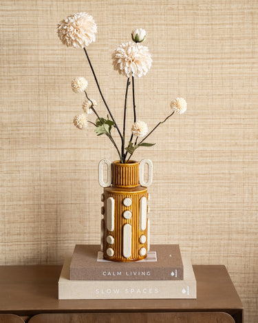 Deco Vase Inka Ochre - Things I Like Things I Love