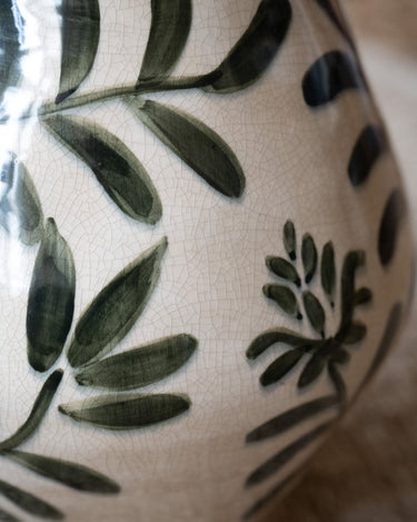 Deco Vase Leaf Green - Things I Like Things I Love