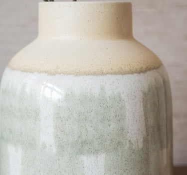 Deco Vase Mara Stoneware Beige - Things I Like Things I Love