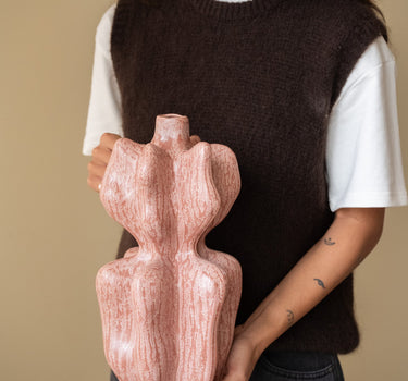 Deco Vase Nara Pink - Things I Like Things I Love