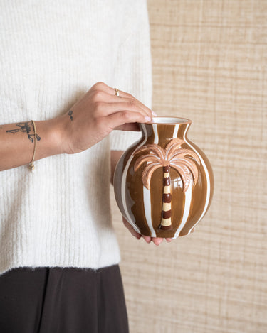 Deco Vase Paluna Brown - Things I Like Things I Love