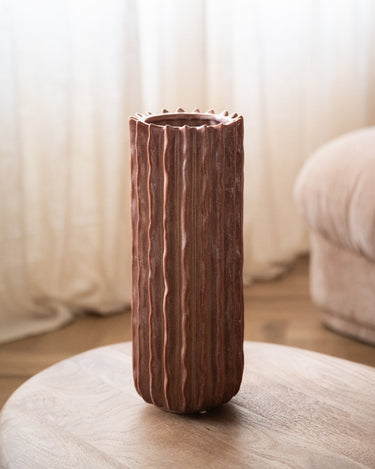 Deco Vase Reed Old Pink - Things I Like Things I Love