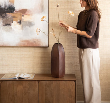Deco Vase Serra Rust - Things I Like Things I Love