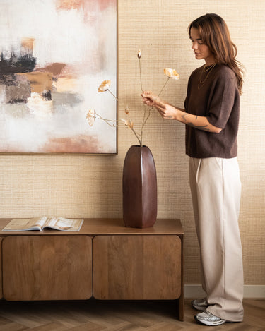 Deco Vase Serra Rust - Things I Like Things I Love
