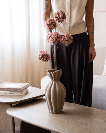 Deco Vase Sillian Brown - Things I Like Things I Love
