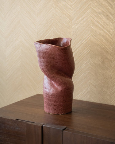 Deco Vase Songa Burgundy - Things I Like Things I Love