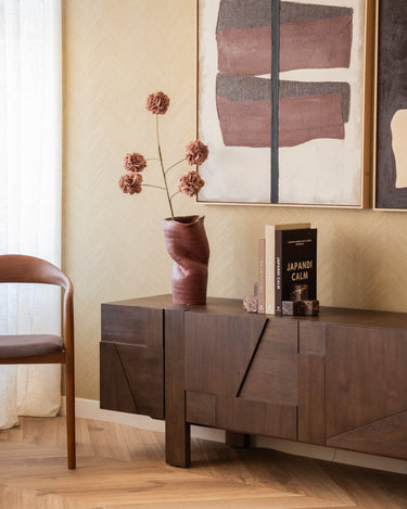 Deco Vase Songa Burgundy - Things I Like Things I Love