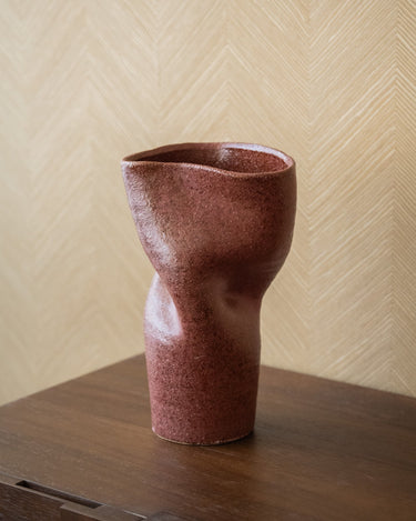 Deco Vase Songa Burgundy - Things I Like Things I Love