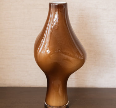 Deco Vase Suna Glass Brown - Things I Like Things I Love