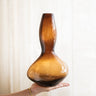 Deco Vase Suna Glass Brown - Things I Like Things I Love