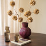 Deco Vase Zirja Burgundy - Things I Like Things I Love