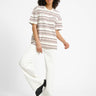 Dickies East Liberty Stripe Tee Ecru - Things I Like Things I Love