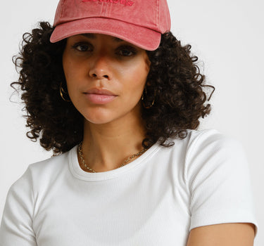 Dickies Middlefield Wash Dad Cap Red - Things I Like Things I Love