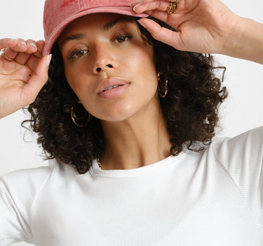 Dickies Middlefield Wash Dad Cap Red - Things I Like Things I Love