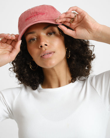 Dickies Middlefield Wash Dad Cap Red - Things I Like Things I Love