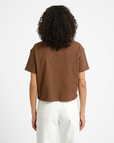 Dickies Oakport Boxy Tee Brown - Things I Like Things I Love
