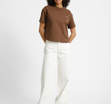 Dickies Oakport Boxy Tee Brown - Things I Like Things I Love