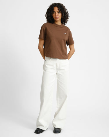 Dickies Oakport Boxy Tee Brown - Things I Like Things I Love
