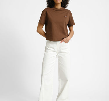 Dickies Oakport Boxy Tee Brown - Things I Like Things I Love