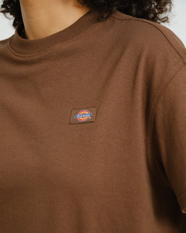 Dickies Oakport Boxy Tee Brown - Things I Like Things I Love